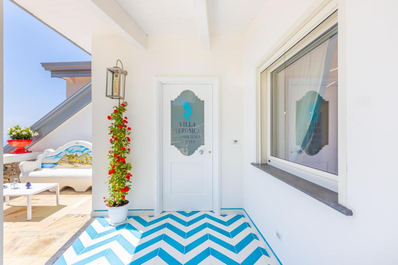 Villa Veronica Luxury Suite In Amalfi Coast Piano di Sorrento Luaran gambar