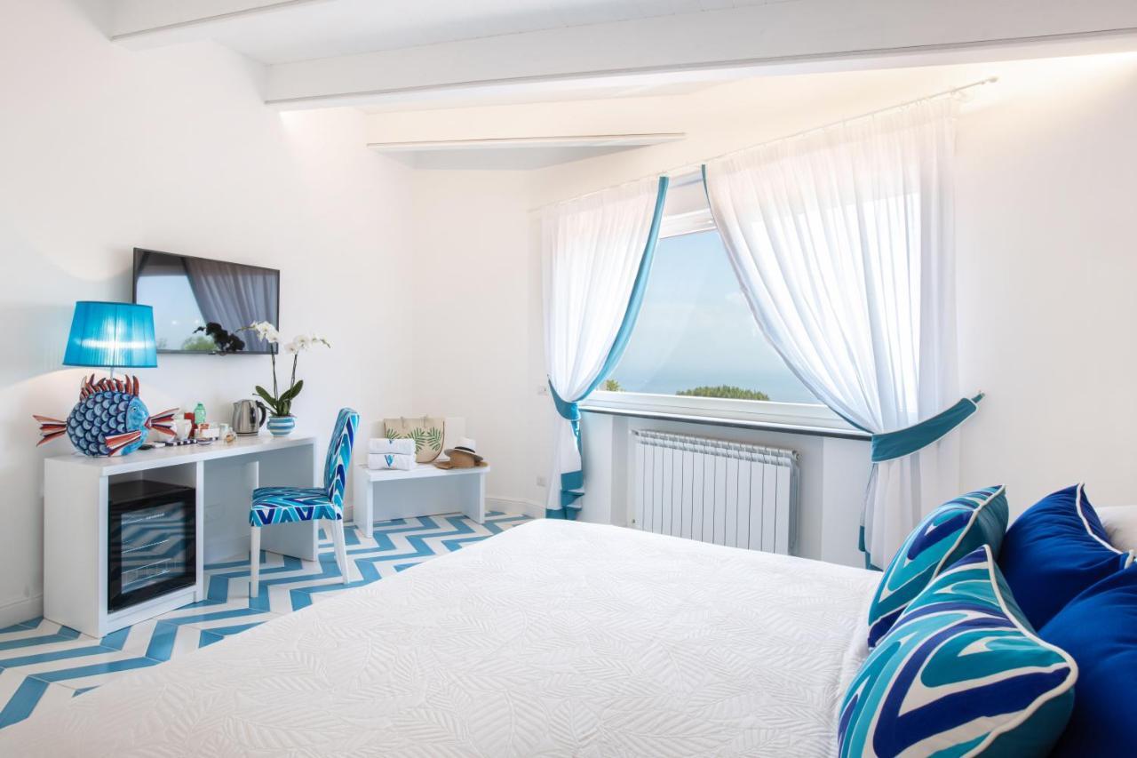 Villa Veronica Luxury Suite In Amalfi Coast Piano di Sorrento Luaran gambar