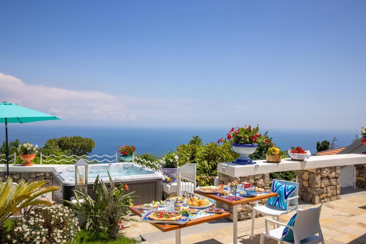 Villa Veronica Luxury Suite In Amalfi Coast Piano di Sorrento Luaran gambar